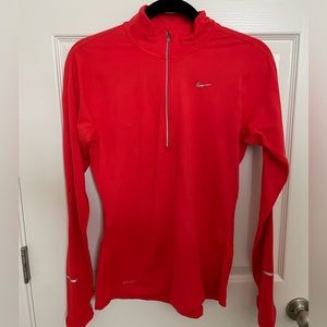 Nike Dri-Fit half zip, Size S